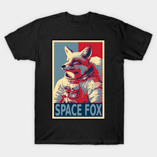 Space Fox Astronaut HOPE T-Shirt